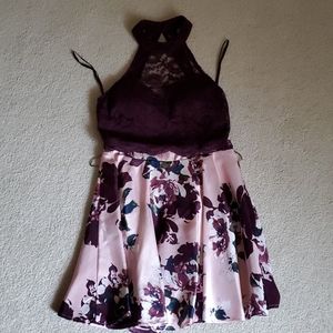 Two piece formal dress